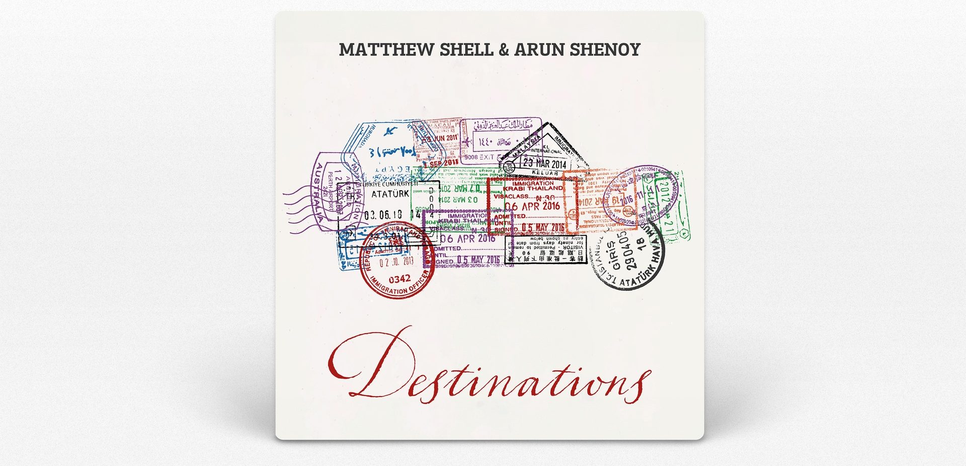 Matthew Shell & Arun Shenoy - Destinations